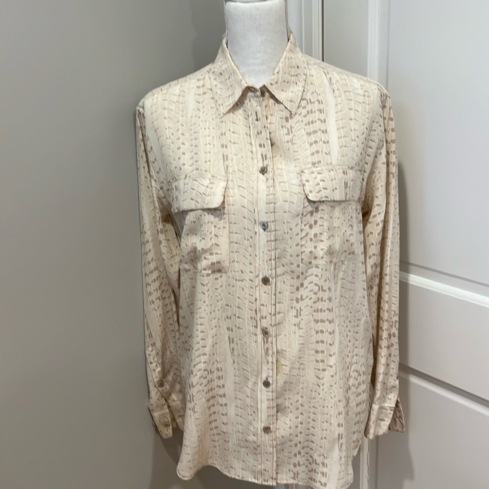 Equipment blouse very very gently worn